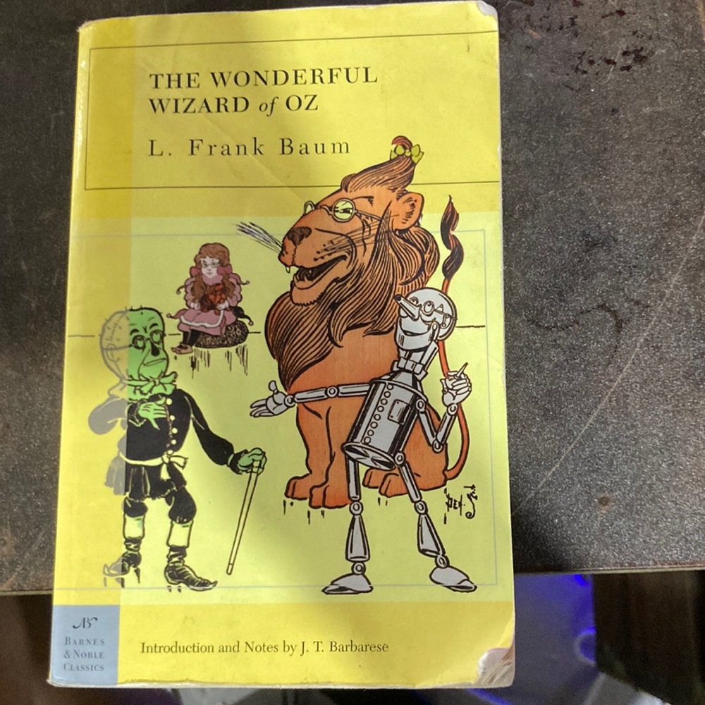 The wonderful wizard of oz by l. Frank Baum